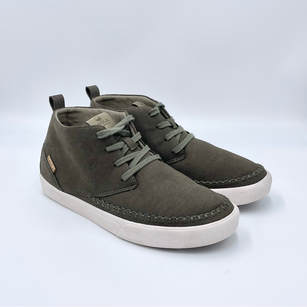 Saola Atacama II Vegan Eco Friendly Shoe Olive Night Women’s size 9